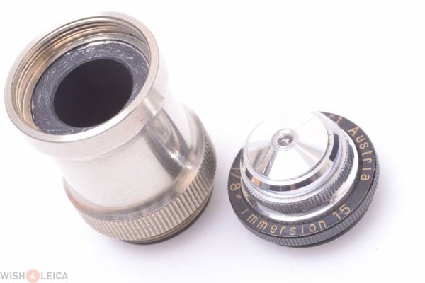 REICHERT MICROSCOPE LENS 15 IMMERSION 1/8’’