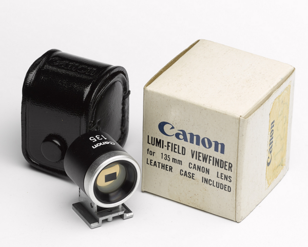 CANON 135MM LENS VIEW FRAME FINDER VIEWFINDER *MINT* FEET & M SCALED RF CAMERA