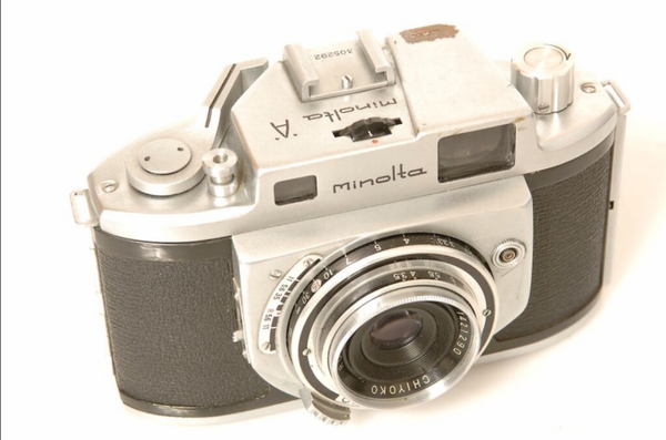 MINOLTA A RF RANGE FINDER WITH 45MM 3.5 ROKKOR