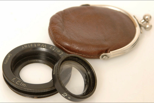 LEICA A36 CLOSE-UP LENS 'ELPIK' W/ ADAPTER FOR EARLY 50MM ELMAR LEICA IA