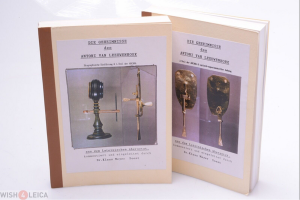 ANTONI VAN LEEUWENHOEK MICROSCOPE INVENTOR LETTERS, ARCANA TRANSLATED GERMAN