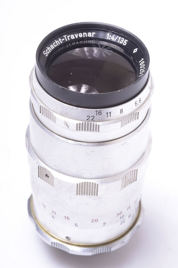 LEIDOLF LORDOMAT C35 SCHACHT-TRAVENAR 135MM 4.0 16 BLADES APERTURE LENS
