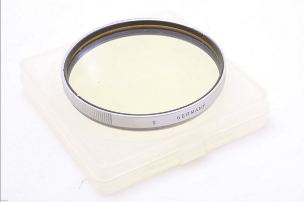 LEICA M FILTER YELLOW 0 ‘13230’ E58 58MM NOCTILUX, SUMMAREX, 125MM HEKTOR