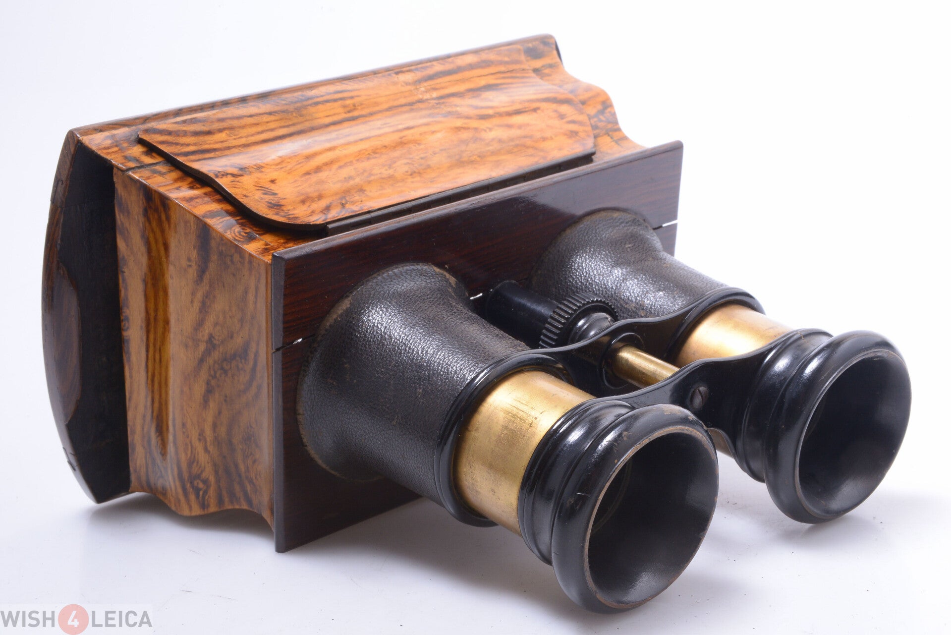CLERMONT & MARTIN BURR C.1870 STEREOSCOPE, STEREOSKOP 90X180MM STEREO VIEWER