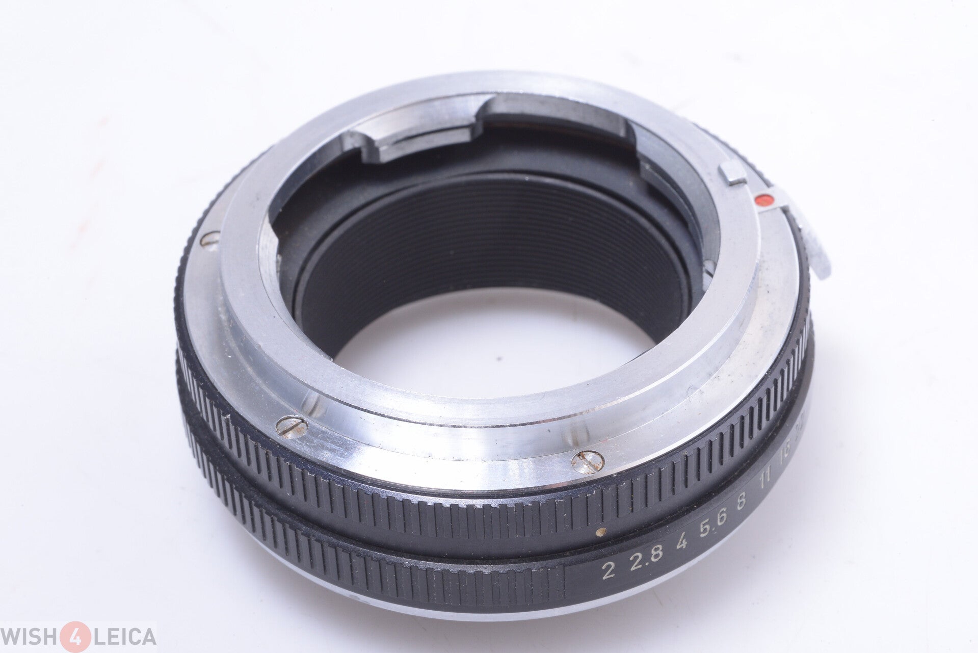LEICA M VISOFLEX II & III LENS 'HEAD' TO R CAMERA ADAPTER 14127
