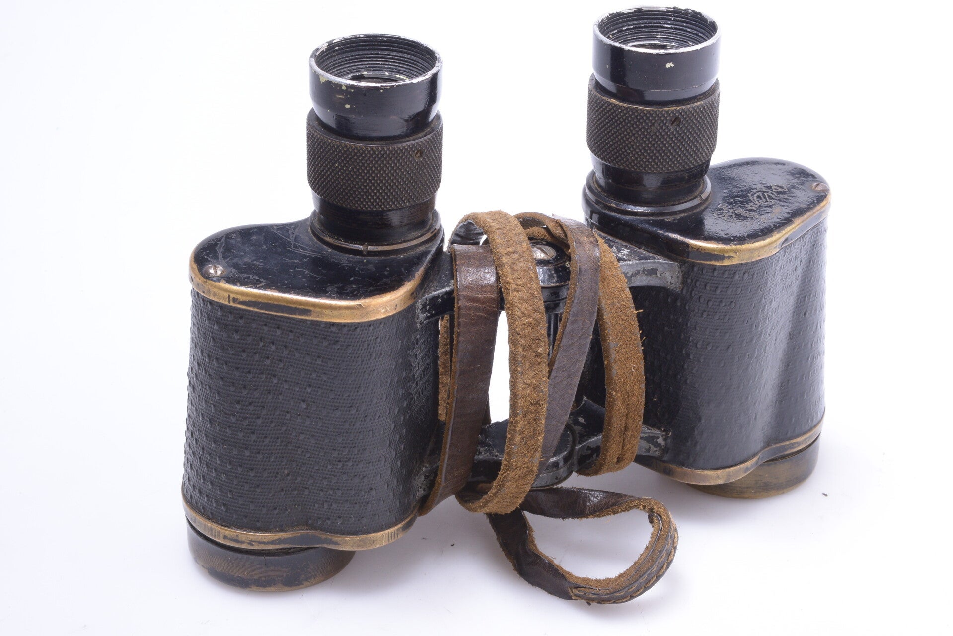 ZEISS? RUSSIAN SOVIET MILITARY 6X30 BINOCULARS ENGRAVED HAMMER SICKEL & STAR