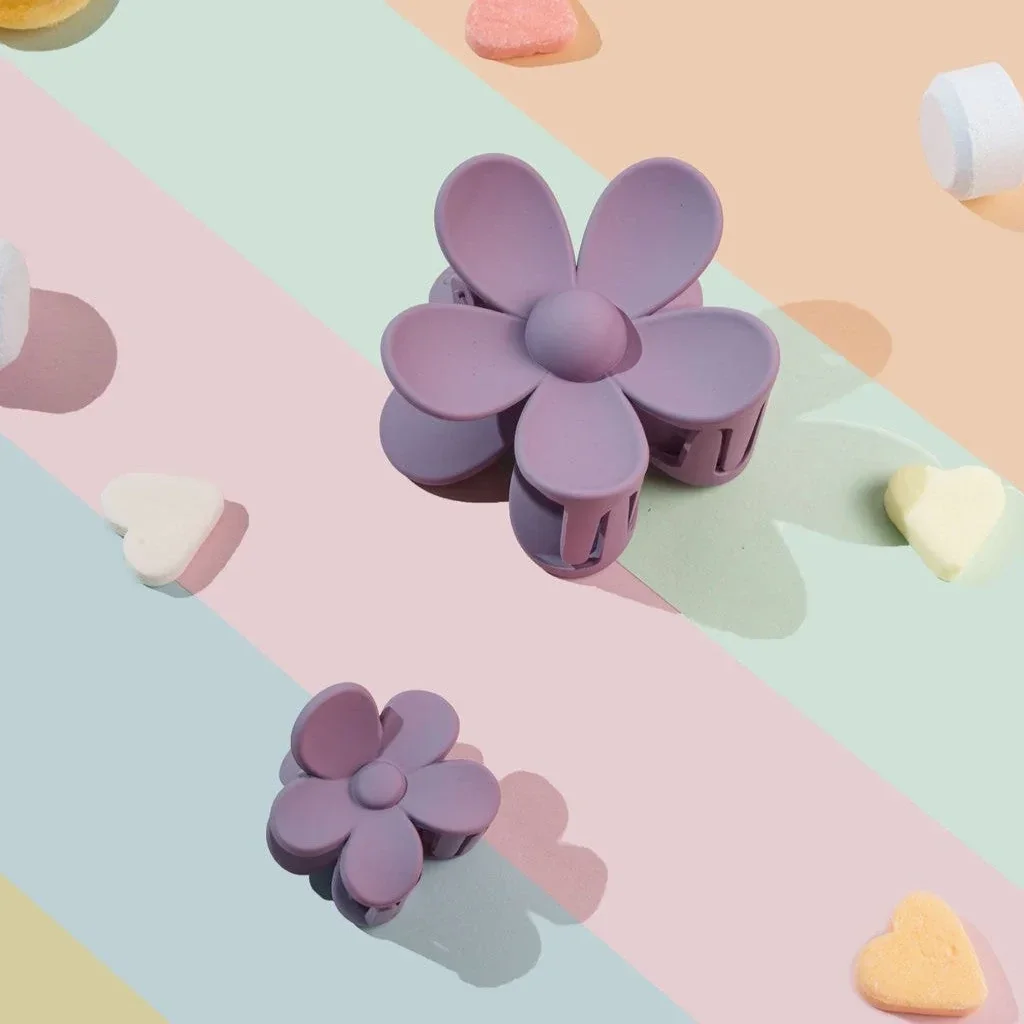 Lou mini – Bloem clip lila