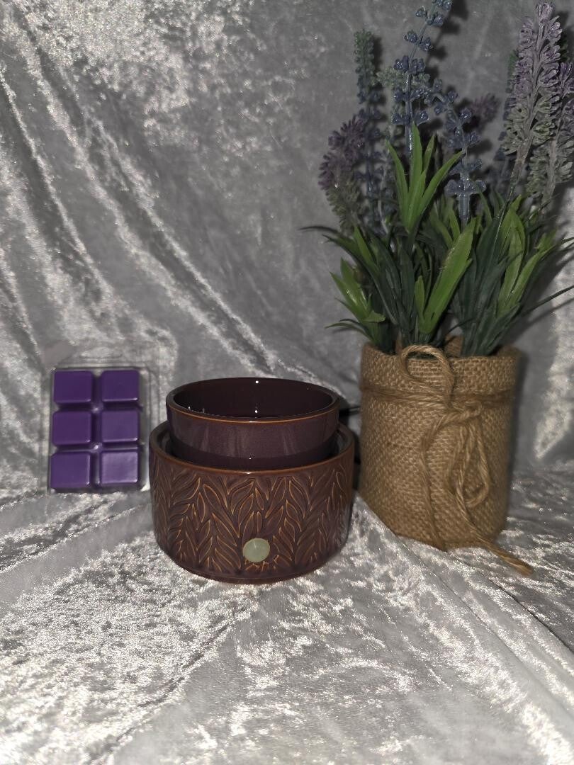 brown wax melt warmer