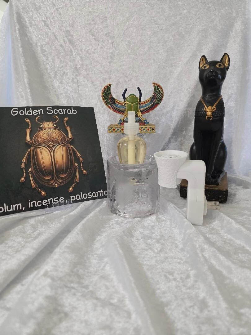 Golden Scarab plug-in diffuser