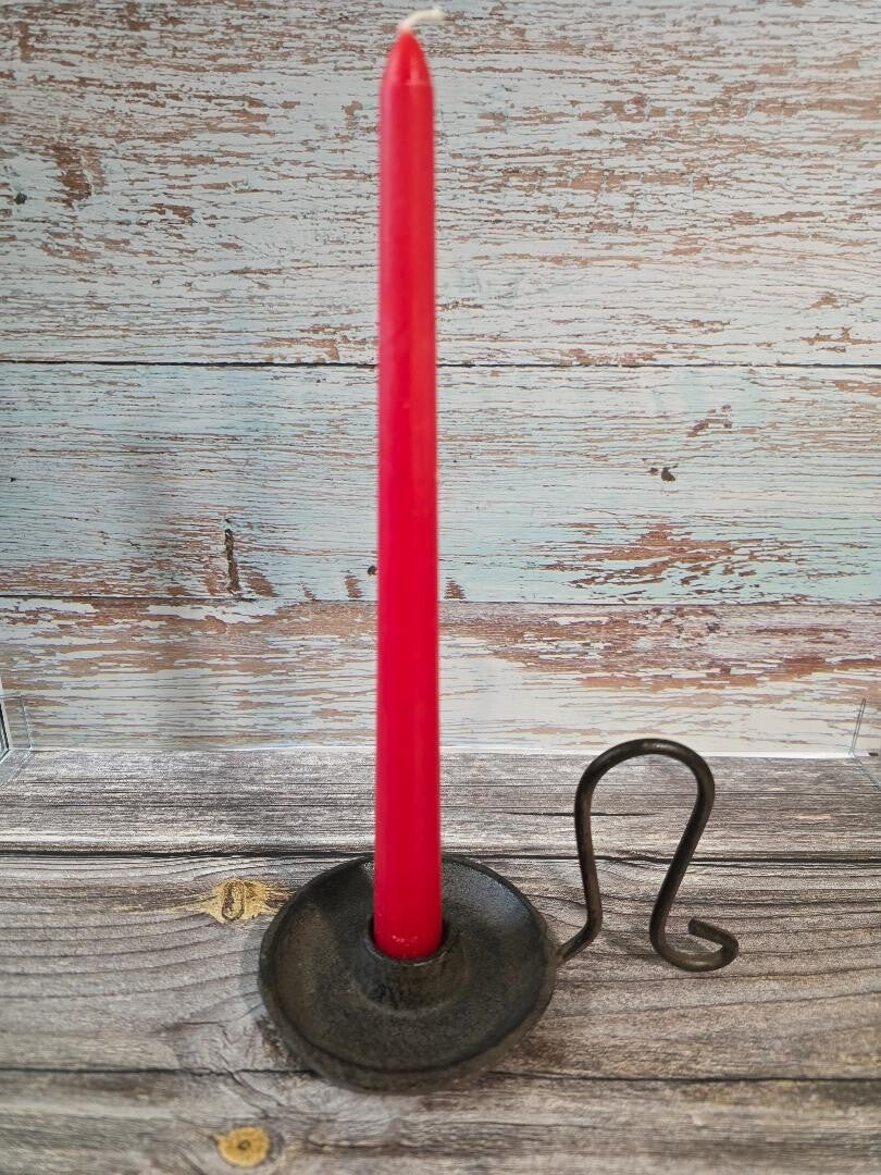red taper candles