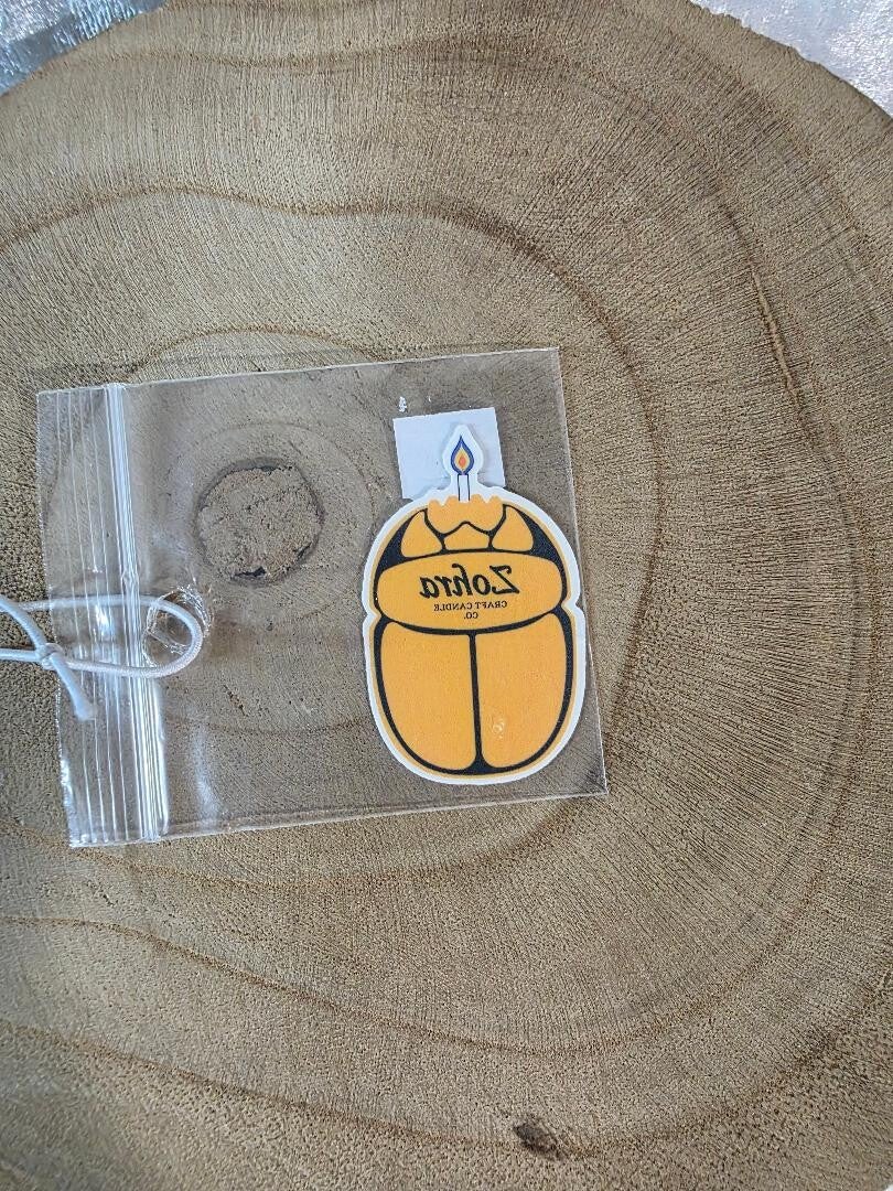Zohra Scarab temporary tattoo