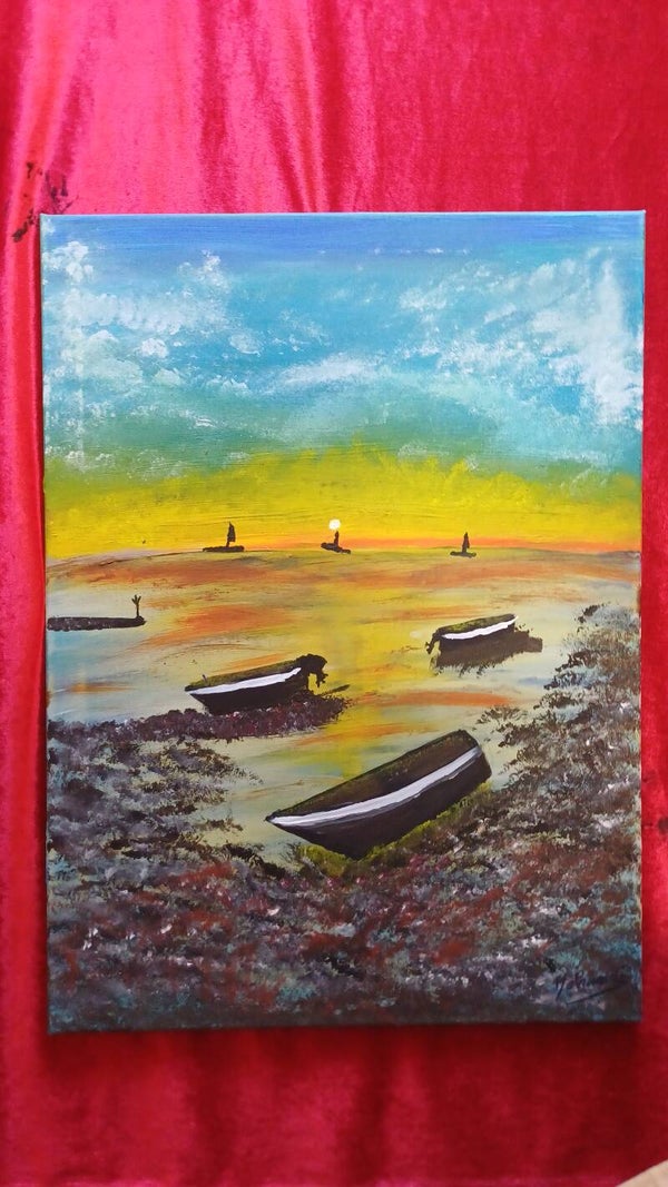 " Le coucher de port Manech