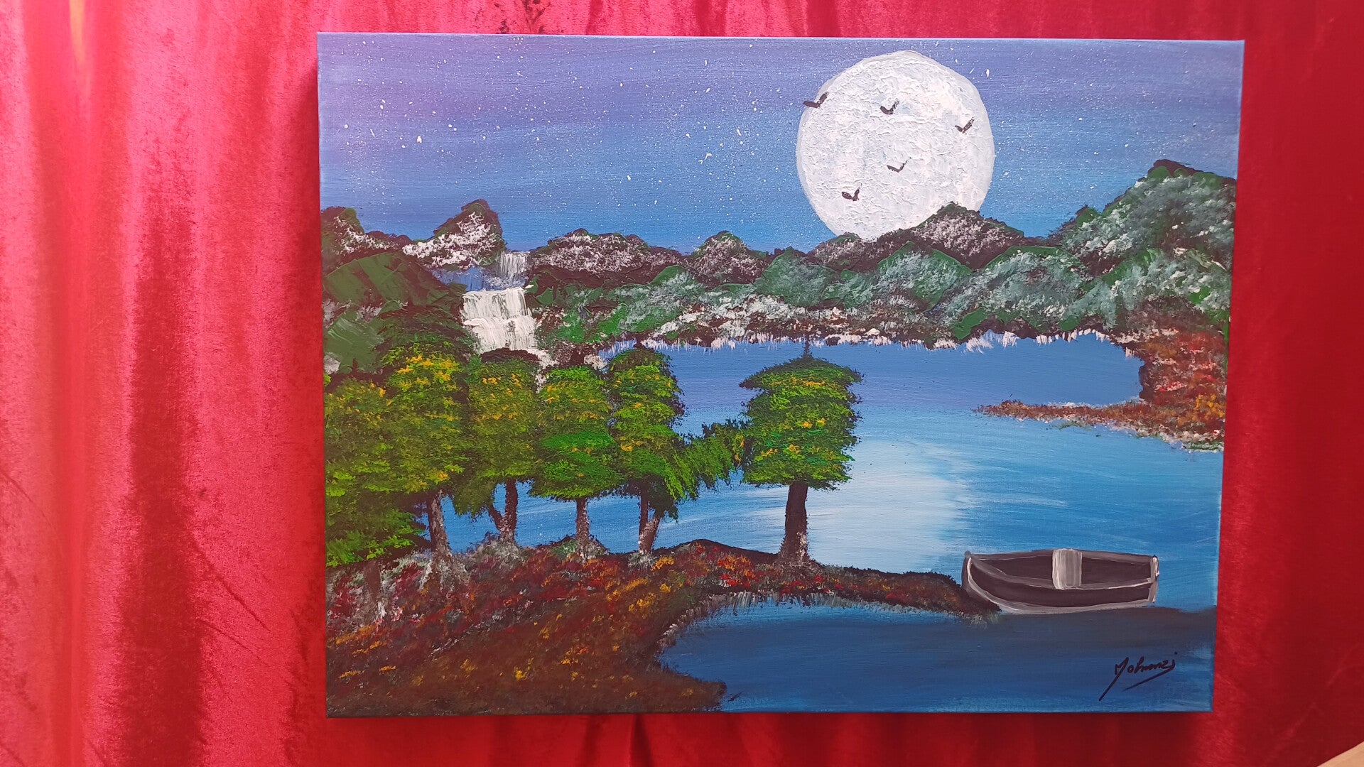 "  Sous le l'oeil de la lune "