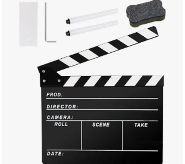 Directors Clapboard for Film Production