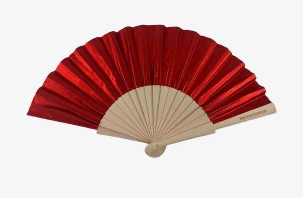 Éventail rouge