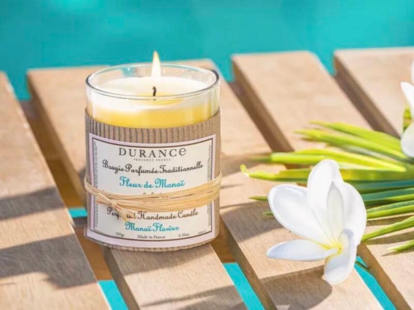 Bougie parfumée Fleur de monoï 180gr