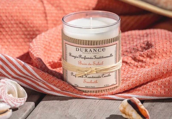 Bougie parfumée Bain de soleil 180gr.