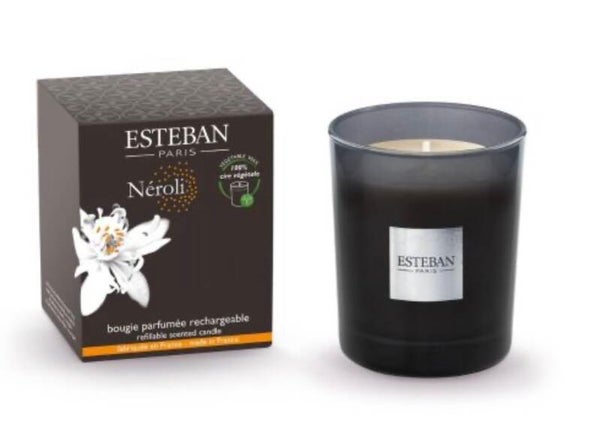 Neroli Bougie parfumée initiale rechargeable 180g
