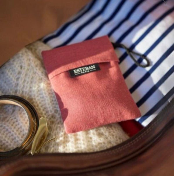 Pochette à parfum Pochette à parfum Terre d'Ocre karité - coloris Terracotta