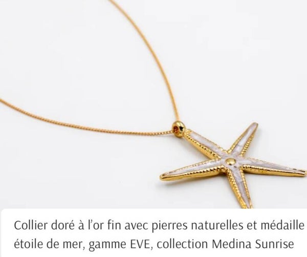Collier étoile de mer - EVE