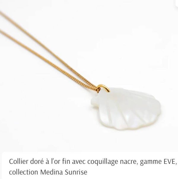 Collier coquillage Nacre - EVE