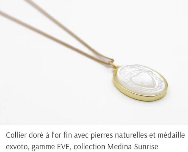 Collier long ex voto - EVE