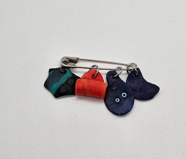 Fimo Sicherheitsnadel mittel
