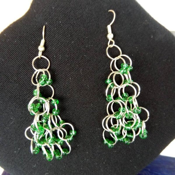 Ohrringe grün