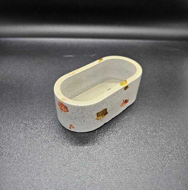 Kleine ovale Minipflanzschale