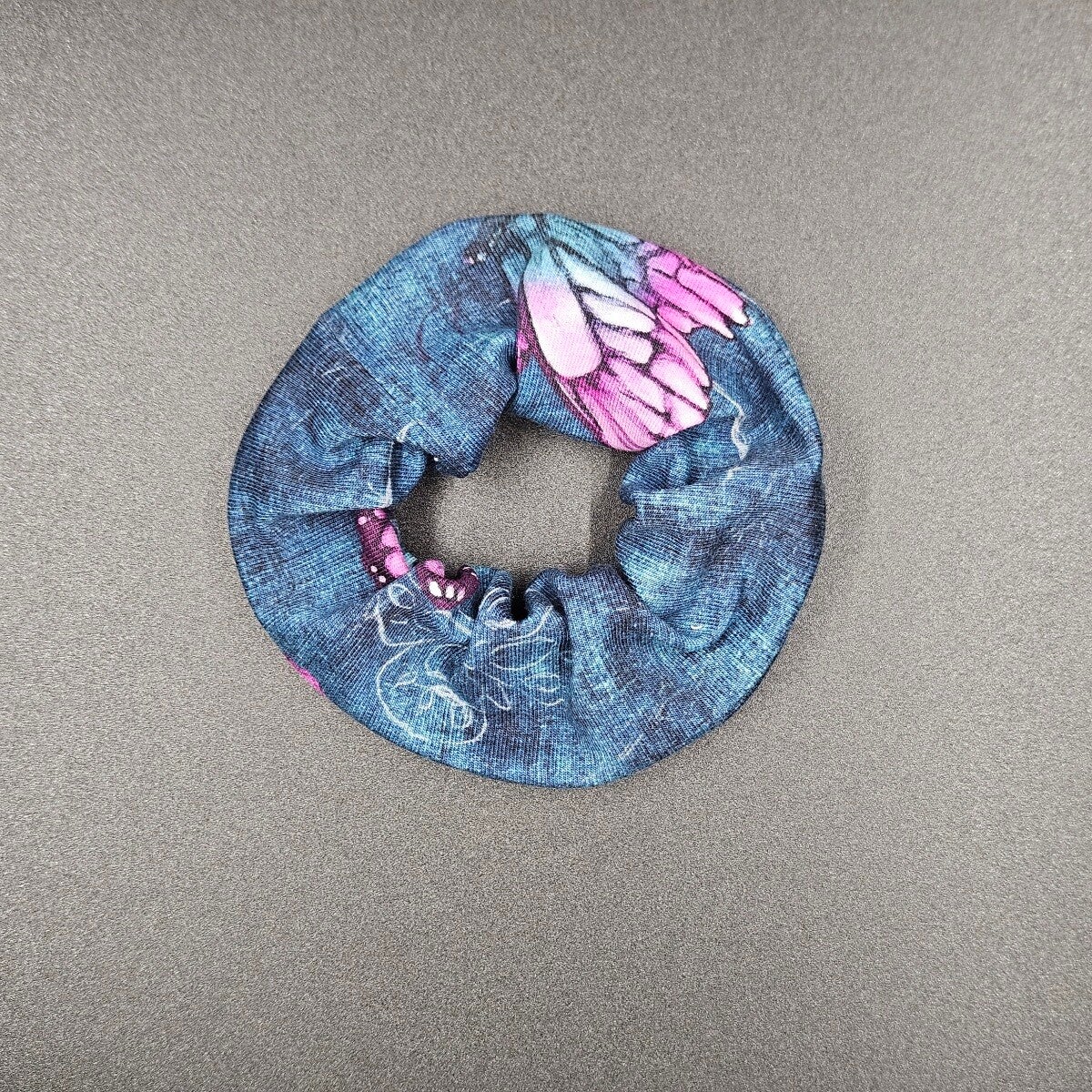 Scrunchie Schmetterling / Blumen