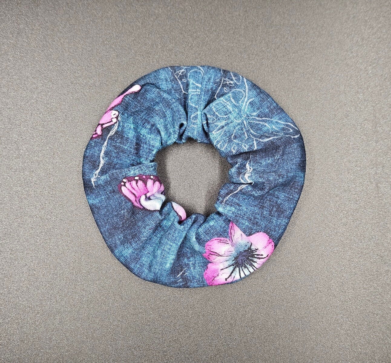 Scrunchie Schmetterling / Blumen