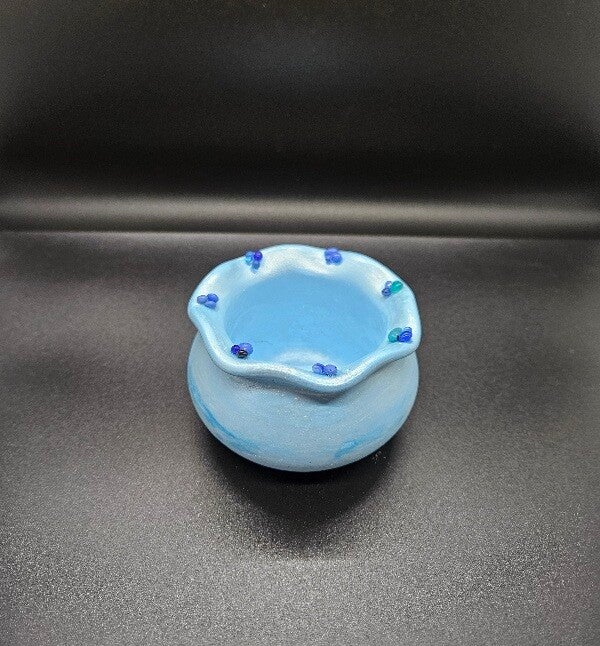 Aufbewahrungs Töpfchen aus Gips