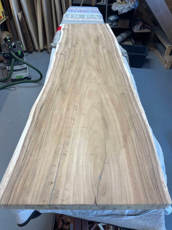 Suar boomstam blad ca 200cm bij 72/55cm