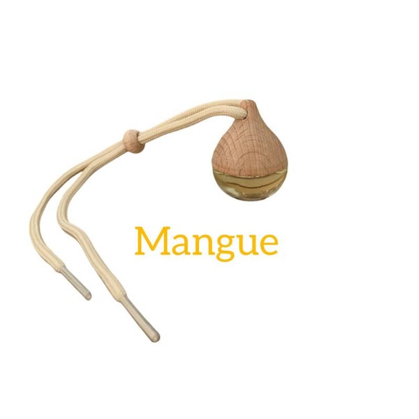 Désodorisant voiture parfum Mangue