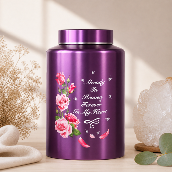 Metalen urn