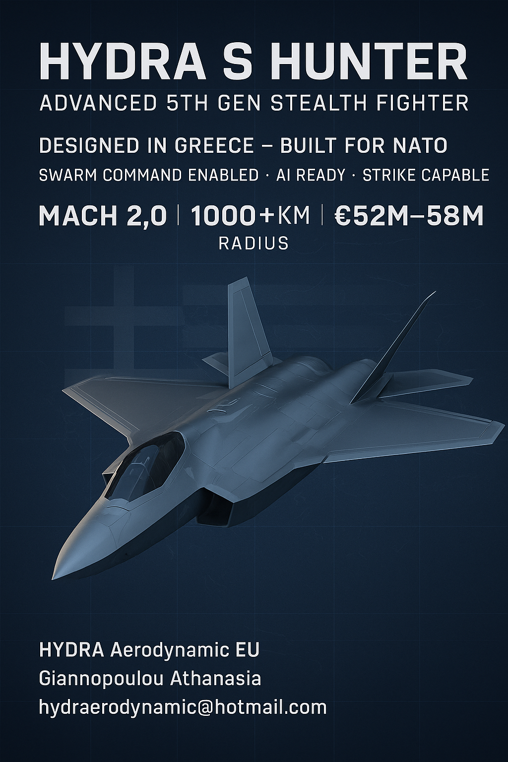 © 2025 Giannopoulou Athanasia   HYDRA Aerodynamic EU   All Rights Reserved – Intellectual Property   License Required for Reuse or Distribution