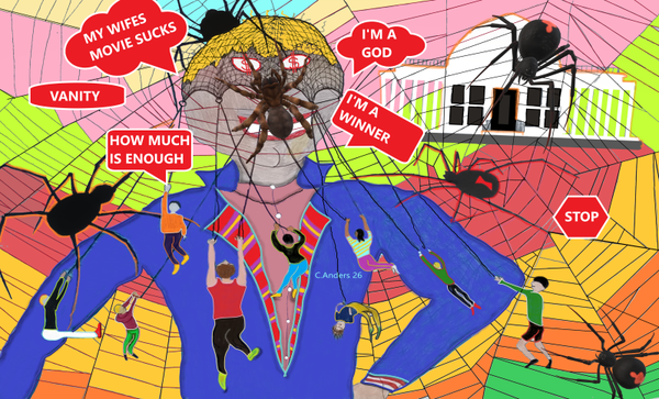 a big ol web of lies