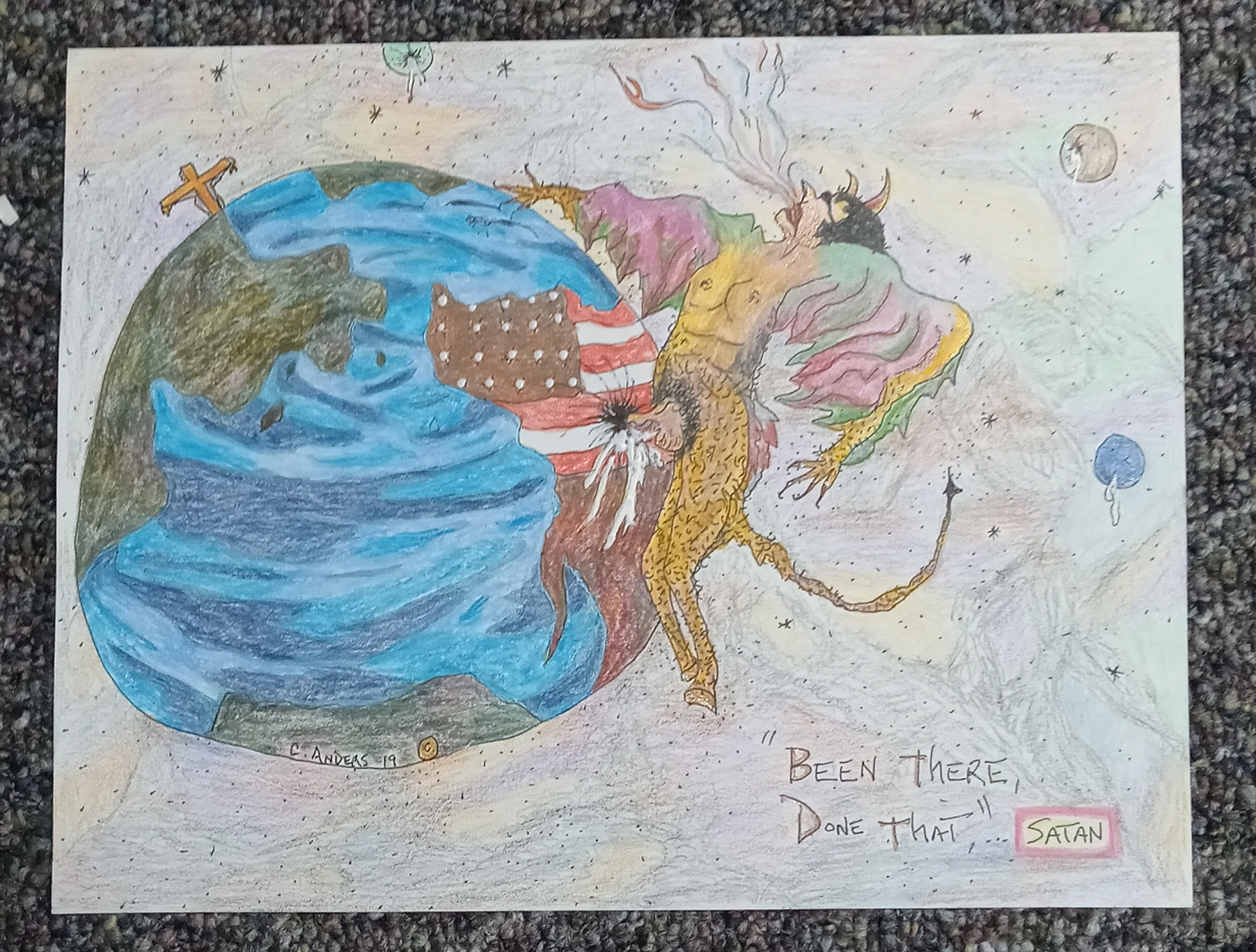 been there, done than. SATAN