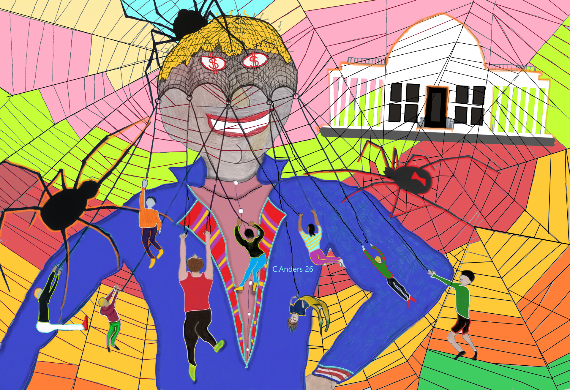 a big ol web of lies