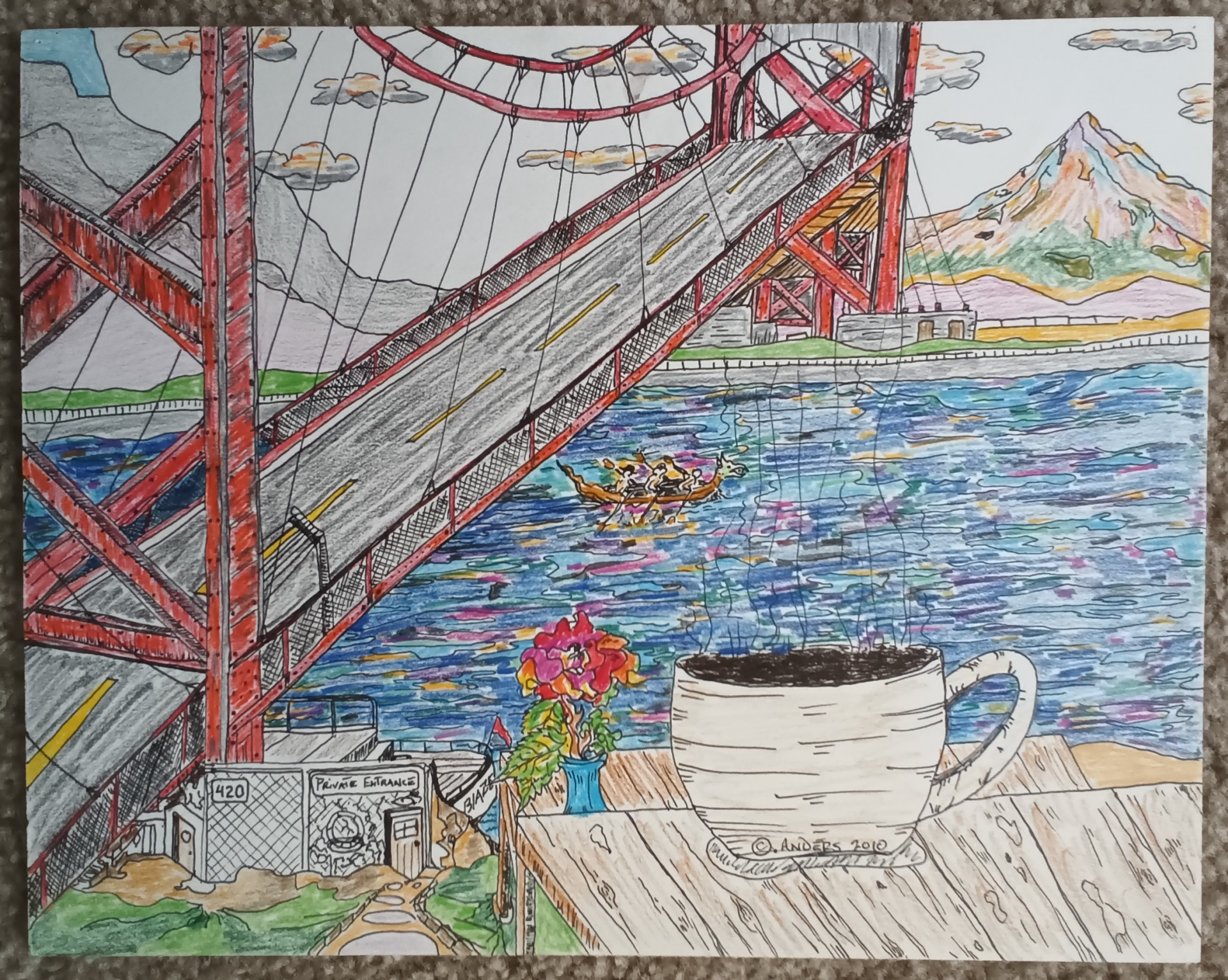 coffee with the Dragonboat