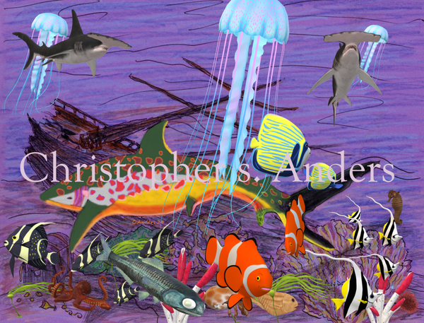 Cranberry fruit shark