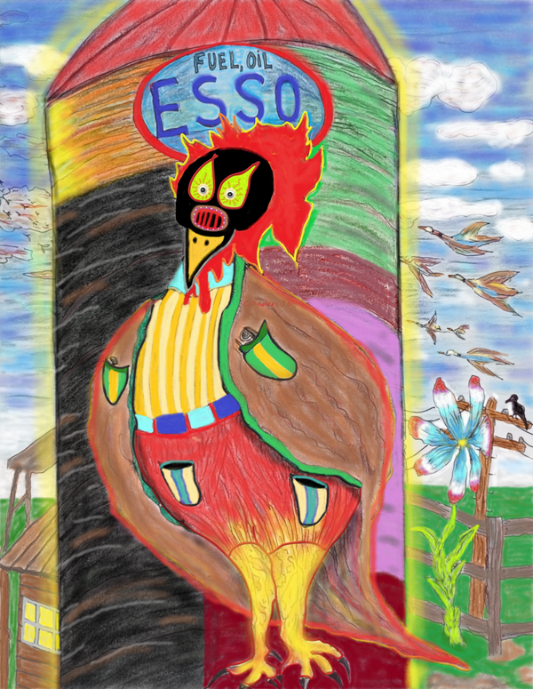 Esso fuel top cock