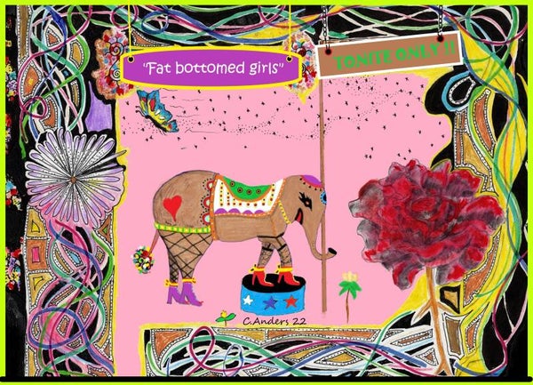 Fat bottomed girls tonight only