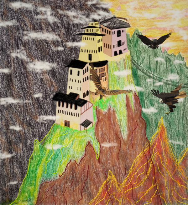 high altitude Monastery