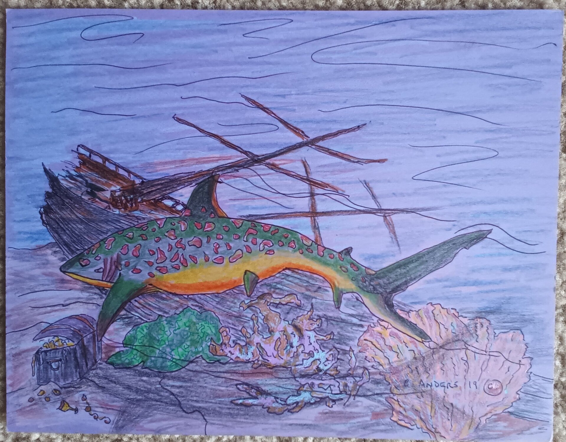 cranberry fruit shark