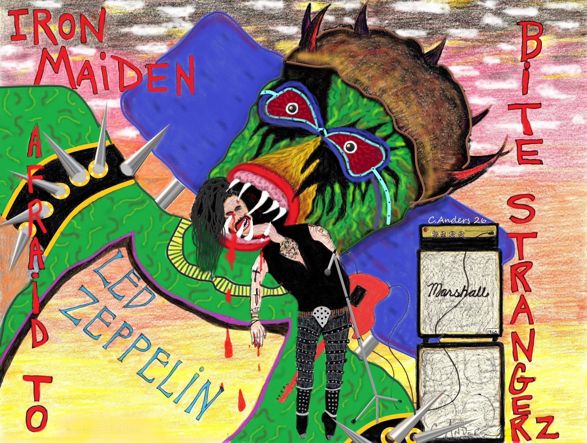 Afraid to bite strangerz