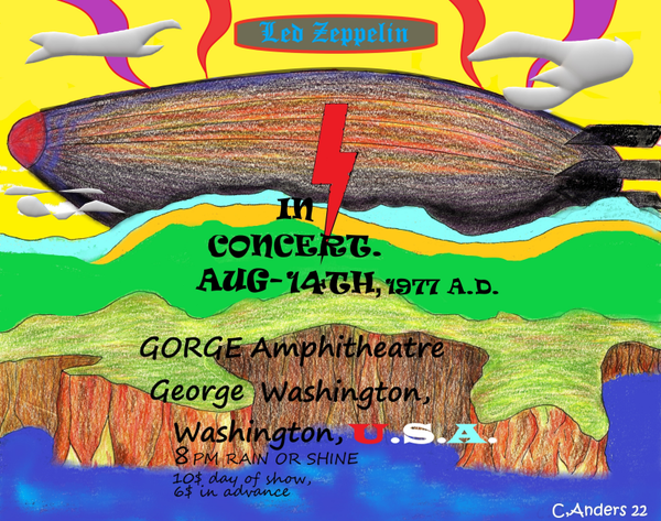 Led Zeppelin at the gorge