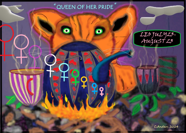 Leo Queen of her pride