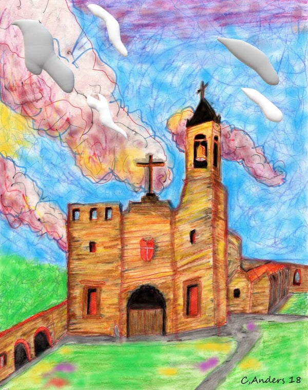 Old Texas mission