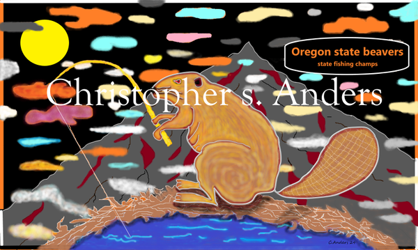 Oregon state beavers fishing team